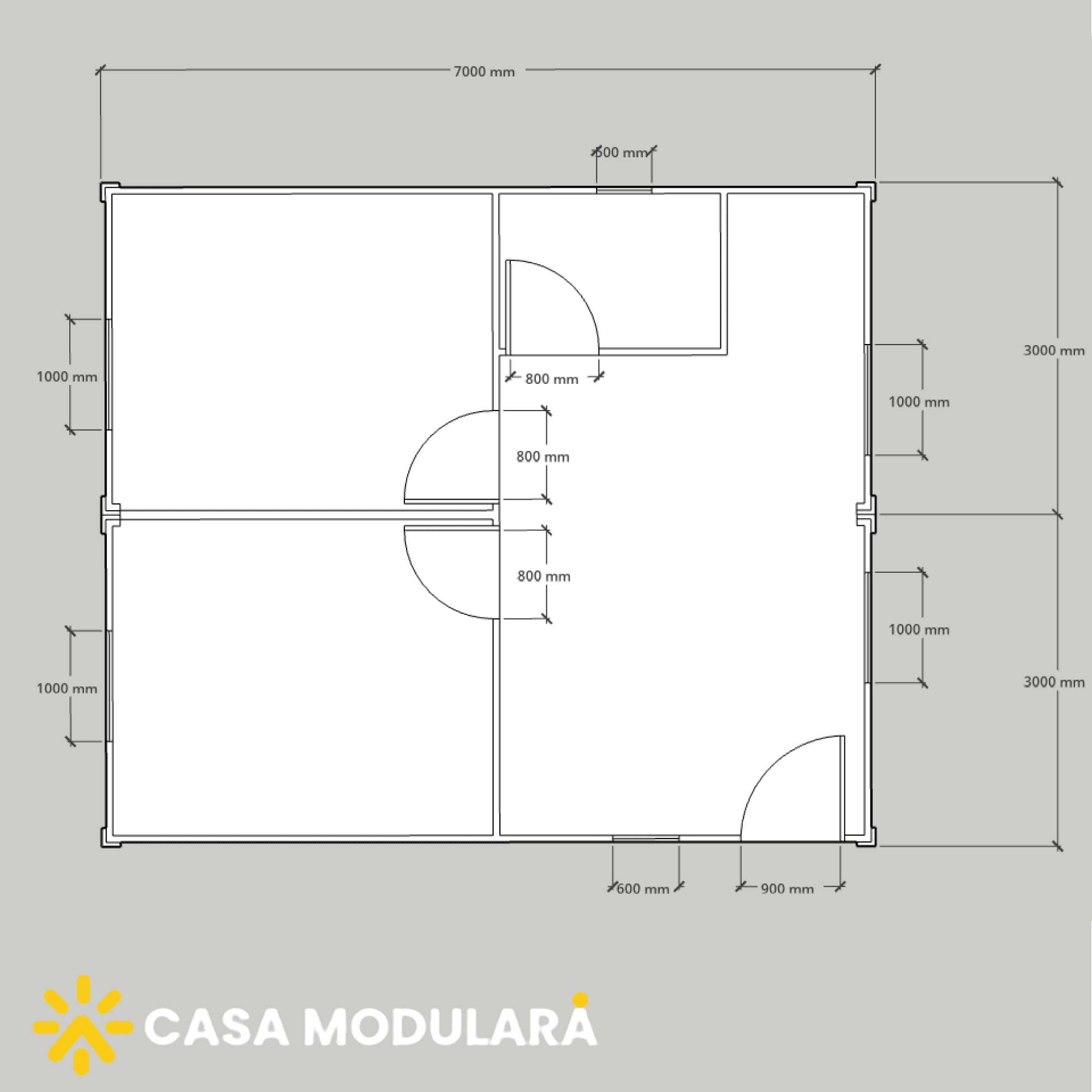CASA DIN CONTAINERE