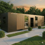 casa din containere 27mp