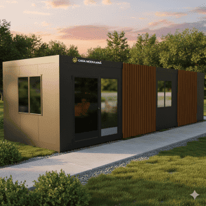 casa din containere 30mp