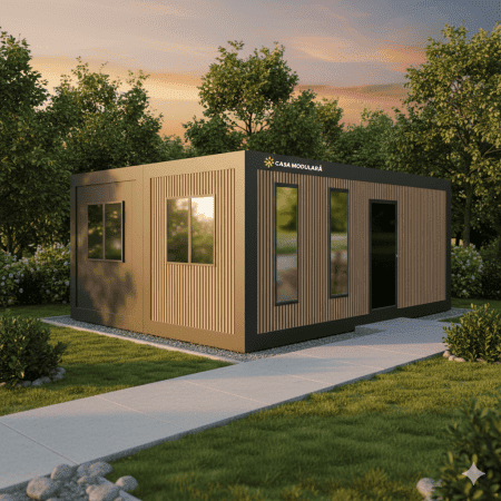 casa din containere 36mp 2