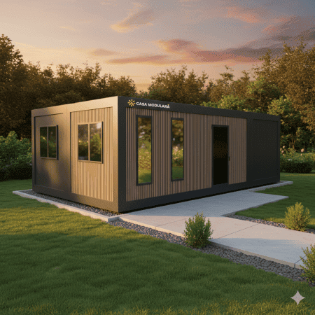 casa din containere 54mp 1