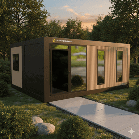 casa din containere 28.8mp