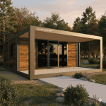 casa din containere 50,4mp