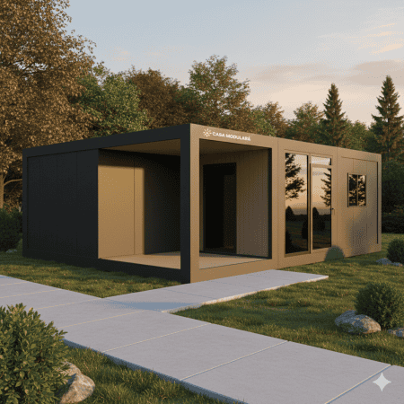 casa din containere 54mp